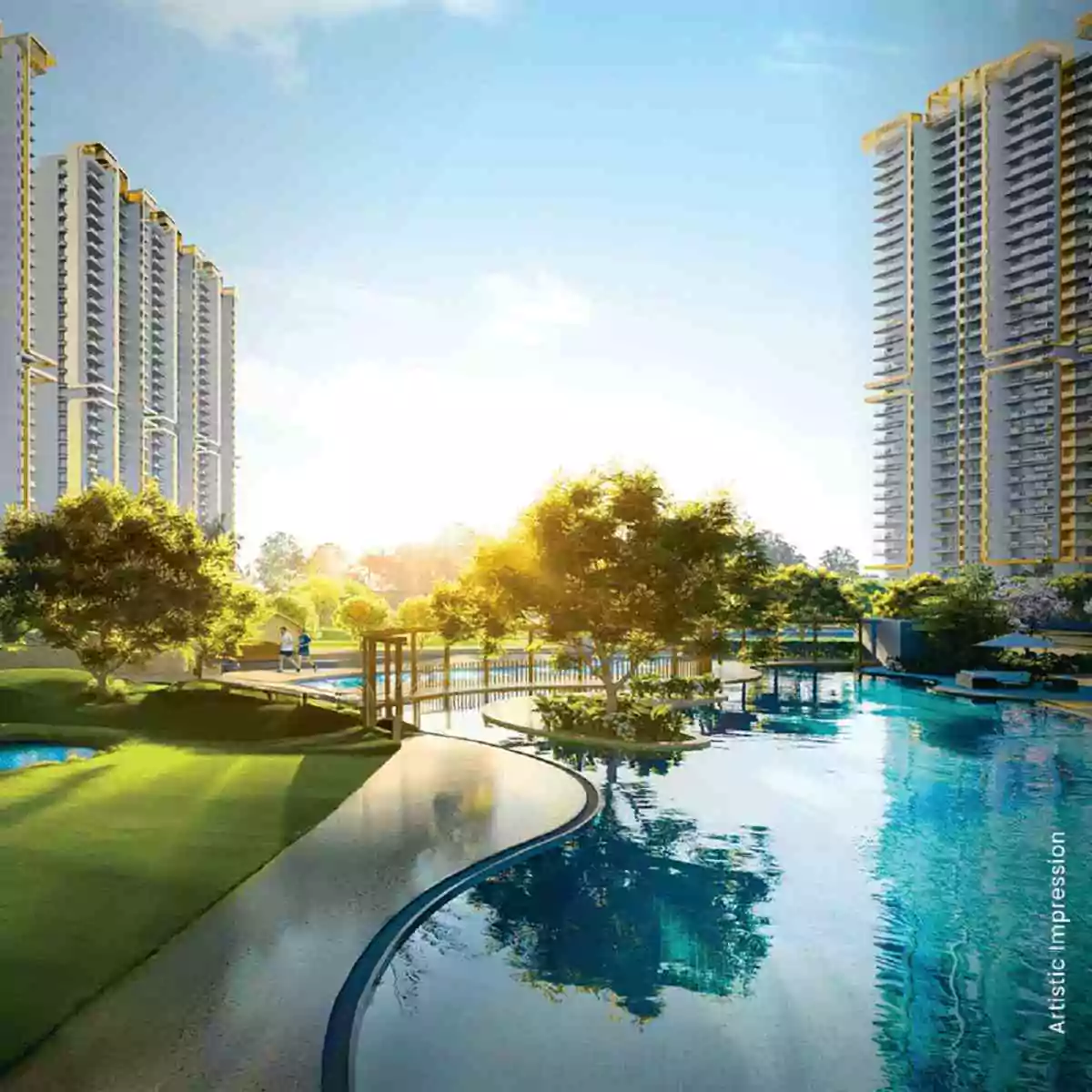 M3M Cosmos Manesar Elevation Image